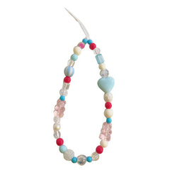 Blue Pink Bowknot Phone Chain