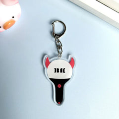 BABYMONSTER Cartoon Acrylic Pendant Keychain
