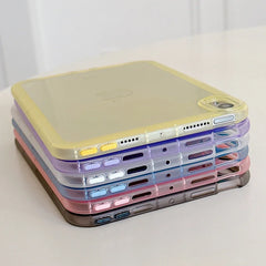 Clear Back Color Bumper iPad Case