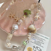 Coconut Starfish Phone Charm