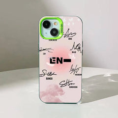 HEESEUNG Laser Silver Phone Case