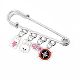 SKZoo™ Star Acrylic Keychain – Stray Kids Cartoon Pin Pendant