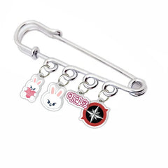 SKZoo™ Star Acrylic Keychain – Stray Kids Cartoon Pin Pendant