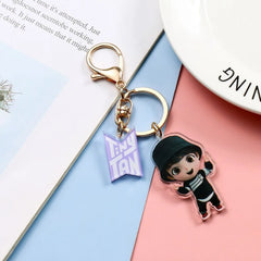 BTS Inspired K-Pop Acrylic Keychain