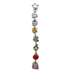 BT21™ Anime Acrylic Keychain Cartoon Character Edition
