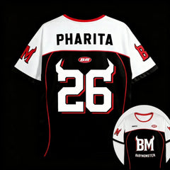 BABYMONSTER 2026 Y2K Jersey Graphic Tee