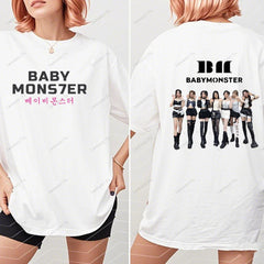 BABYMONSTER Double-Sided Graphic Tee
