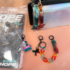 MuseIndigo Signature Keychain