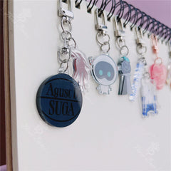 MuseIndigo Signature Keychain