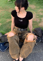 Sakura Distressed Jeans