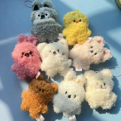 SKZoo™ Mini Plush Keychain – Kawaii Stray Kids Doll Bag Pendant
