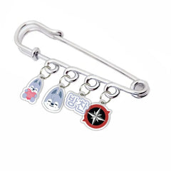 SKZoo™ Star Acrylic Keychain – Stray Kids Cartoon Pin Pendant