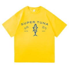 SuperTuna™ Retro Kawaii Cotton T-Shirt Harajuku Style