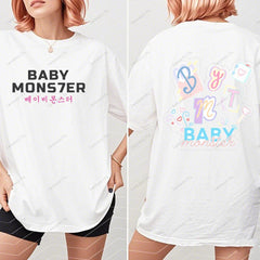 BABYMONSTER Double-Sided Graphic Tee