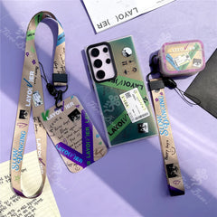 V Layover Signature Lanyard