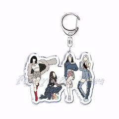 BLACKPINK Premium K-Pop Girls Band Keychain
