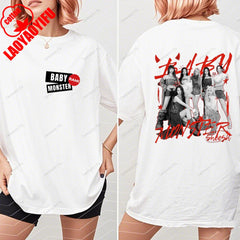 BABYMONSTER Double-Sided Graphic Tee
