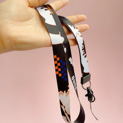 V Layover Signature Lanyard