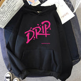 BABYMONSTER “DRIP Album” Retro Harajuku Oversized Hoodie