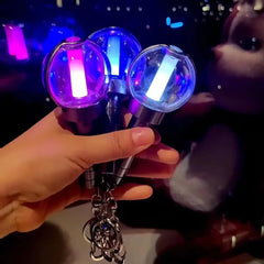 KawaiiGlow™ Silicone Light Keychain Stick Pendant