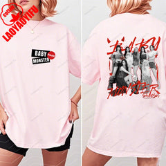 BABYMONSTER Double-Sided Graphic Tee