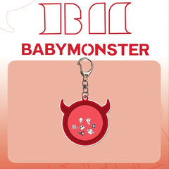 BABYMONSTER Cartoon Acrylic Pendant Keychain