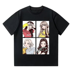 BLACKPINK “JUMP 2025” Pink Y2K Graphic Tee