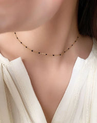 Seungmin Gold Beaded Necklace