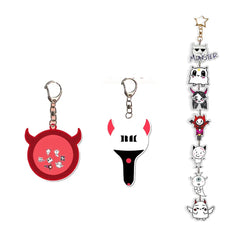 BABYMONSTER Cartoon Acrylic Pendant Keychain