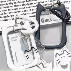 Cat Ears Kpop Photocard Holder