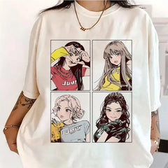 BLACKPINK “JUMP 2025” Pink Y2K Graphic Tee