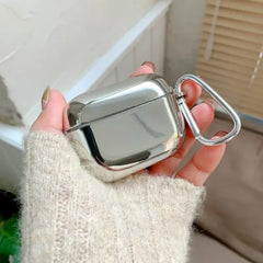 Silver Metal AirPods Case
