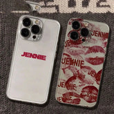 Jennie “J-Jennie” Korean Minimal Letter Phone Case