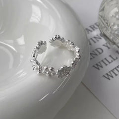 Eunchae Flower Chain Ring