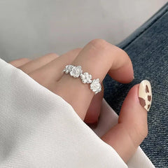 Eunchae Flower Chain Ring