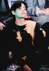 Taehyung Tie-Dye Pin Sweater