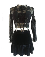 Jennie Lace Top & Skirt Set