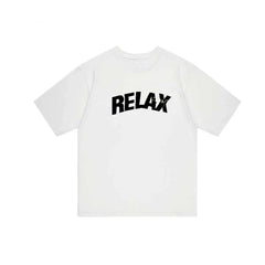 J-Hope Ivory “Relax” Print Tee