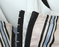 Julie Striped Halter Top