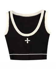 Giselle Cross Knit Top