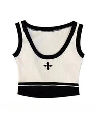 Giselle Cross Knit Top