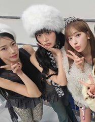 Eunchae Furry Dome Hat