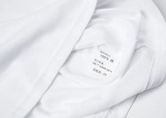 Jungkook White Gradient Circle Print Tee