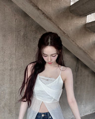 Karina Long Flowy Sling Top