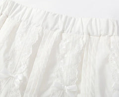 Ahyeon Mini Bows Croquette Skirt