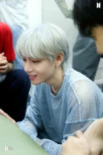 Taehyung Ivory Net Long-Sleeve Top