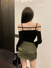Jennie String Detail Top