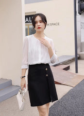 Beomgyu Chiffon Blouse