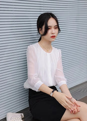 Beomgyu Chiffon Blouse