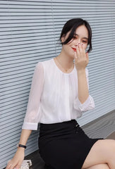 Beomgyu Chiffon Blouse